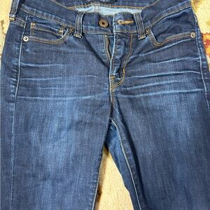 Lucky Brand Dark Blue Straight Leg Jeans